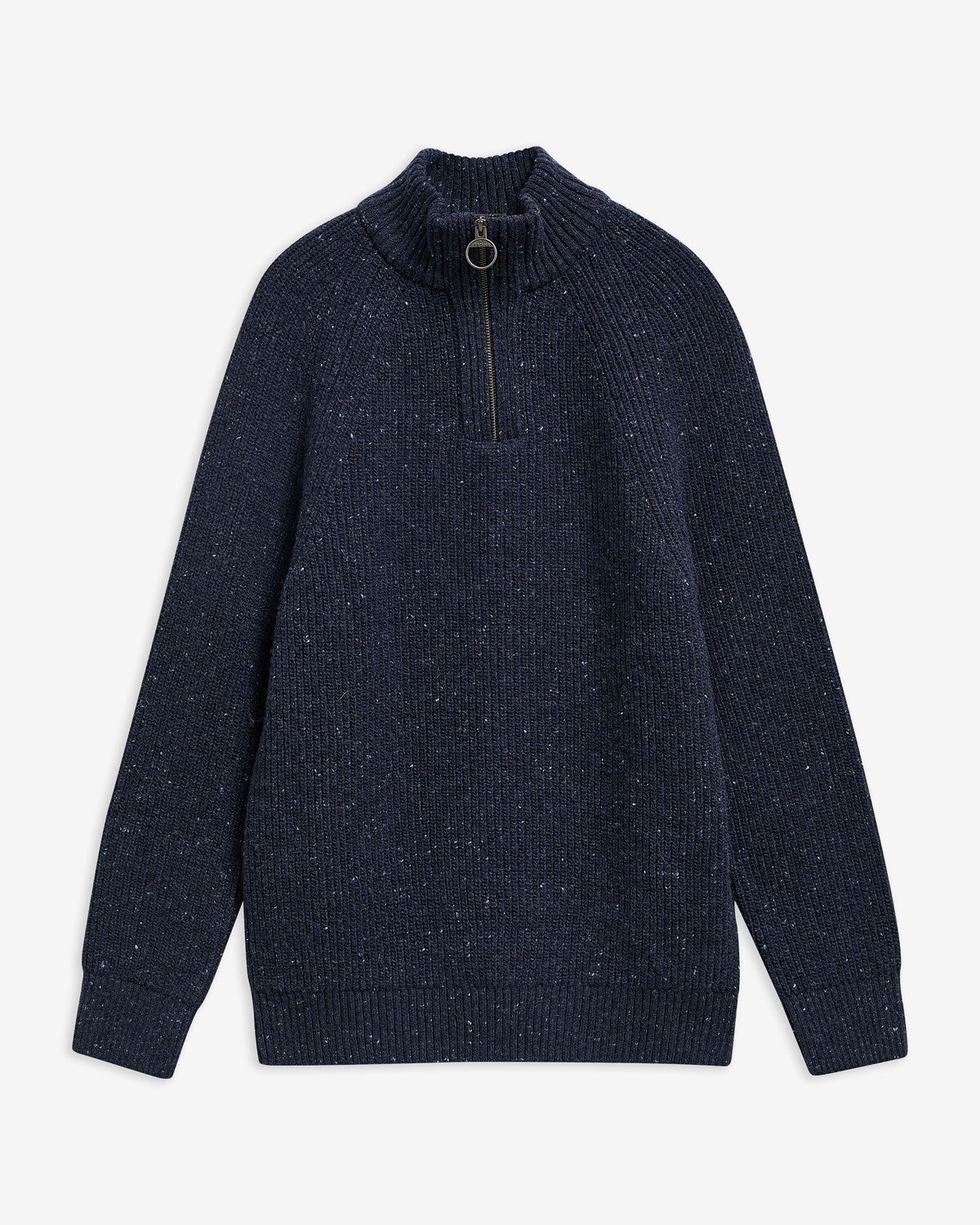 Barbour Essentials Fleck Half Zip Jumper