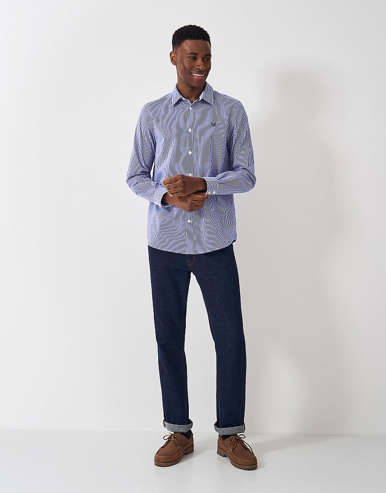 Crew Clothing Micro Gingham Shirt