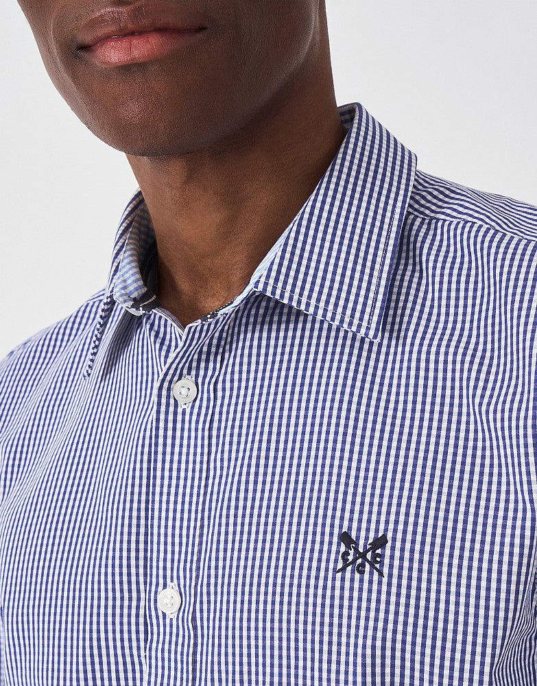 Crew Clothing Micro Gingham Shirt