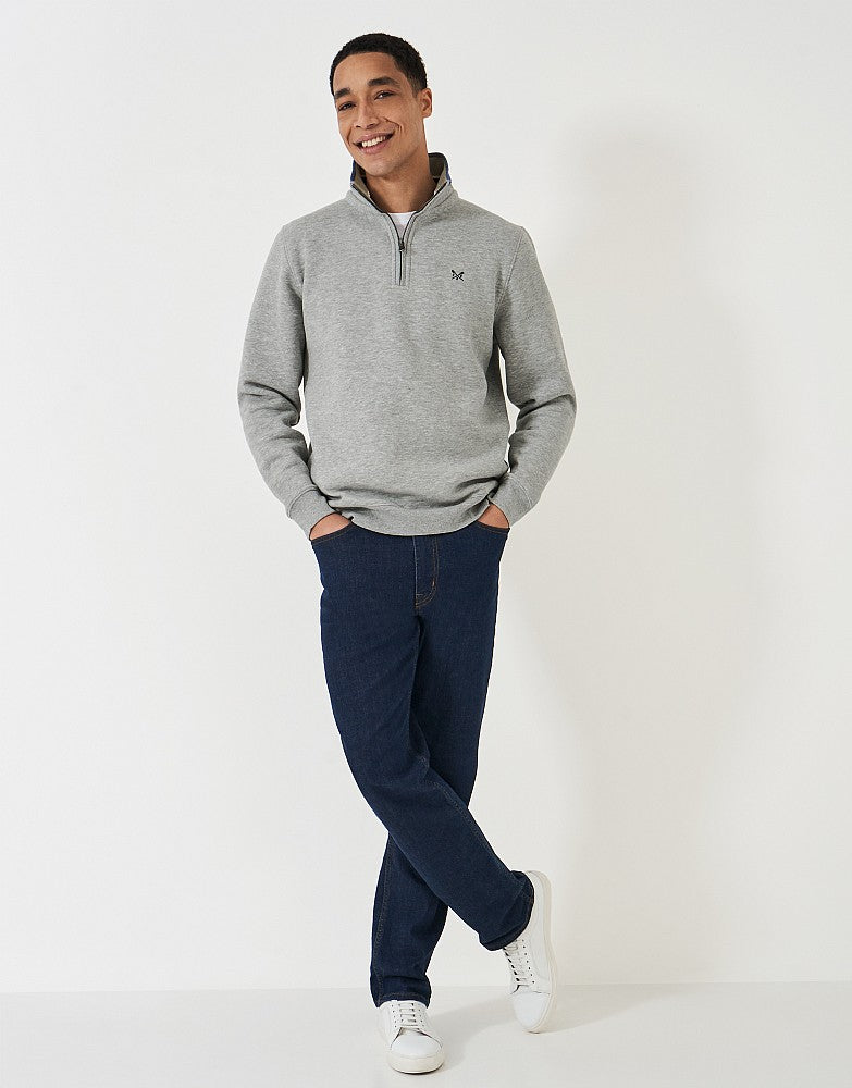 Crew Clothing Classic Half Zip Sweatshirt