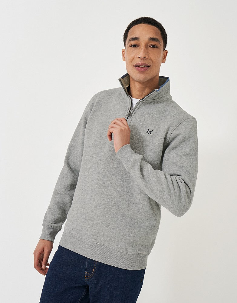 Crew Clothing Classic Half Zip Sweatshirt