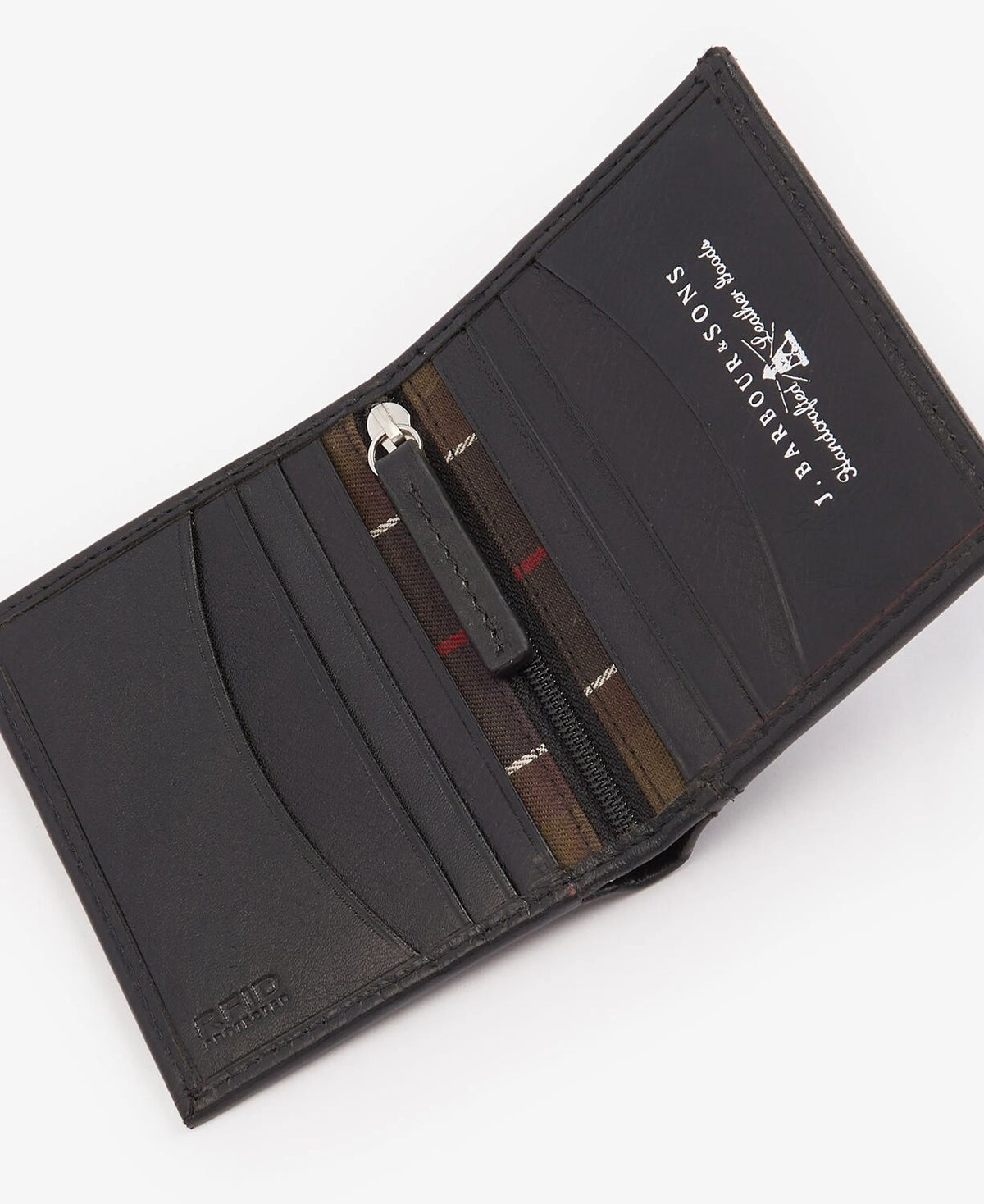 Barbour Colwell Small Leather Billfold Wallet