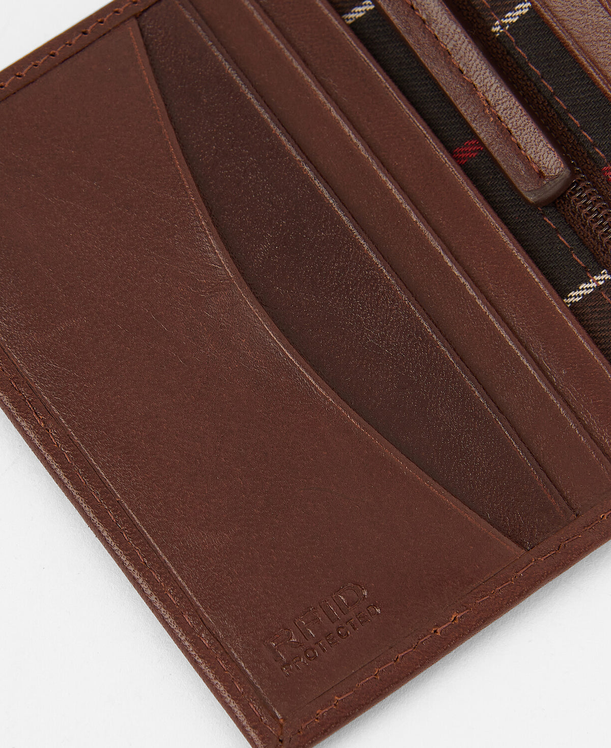 Barbour Colwell Small Leather Billfold Wallet