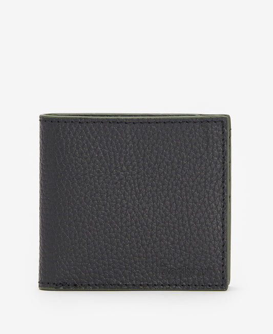 Barbour Grain Leather Billfold Wallet