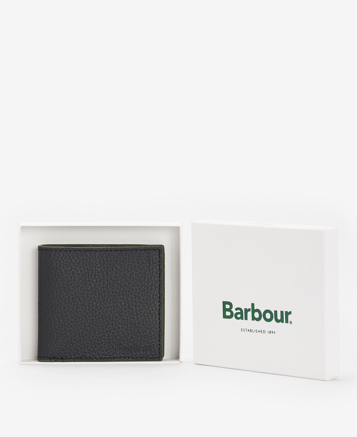 Barbour Grain Leather Billfold Wallet