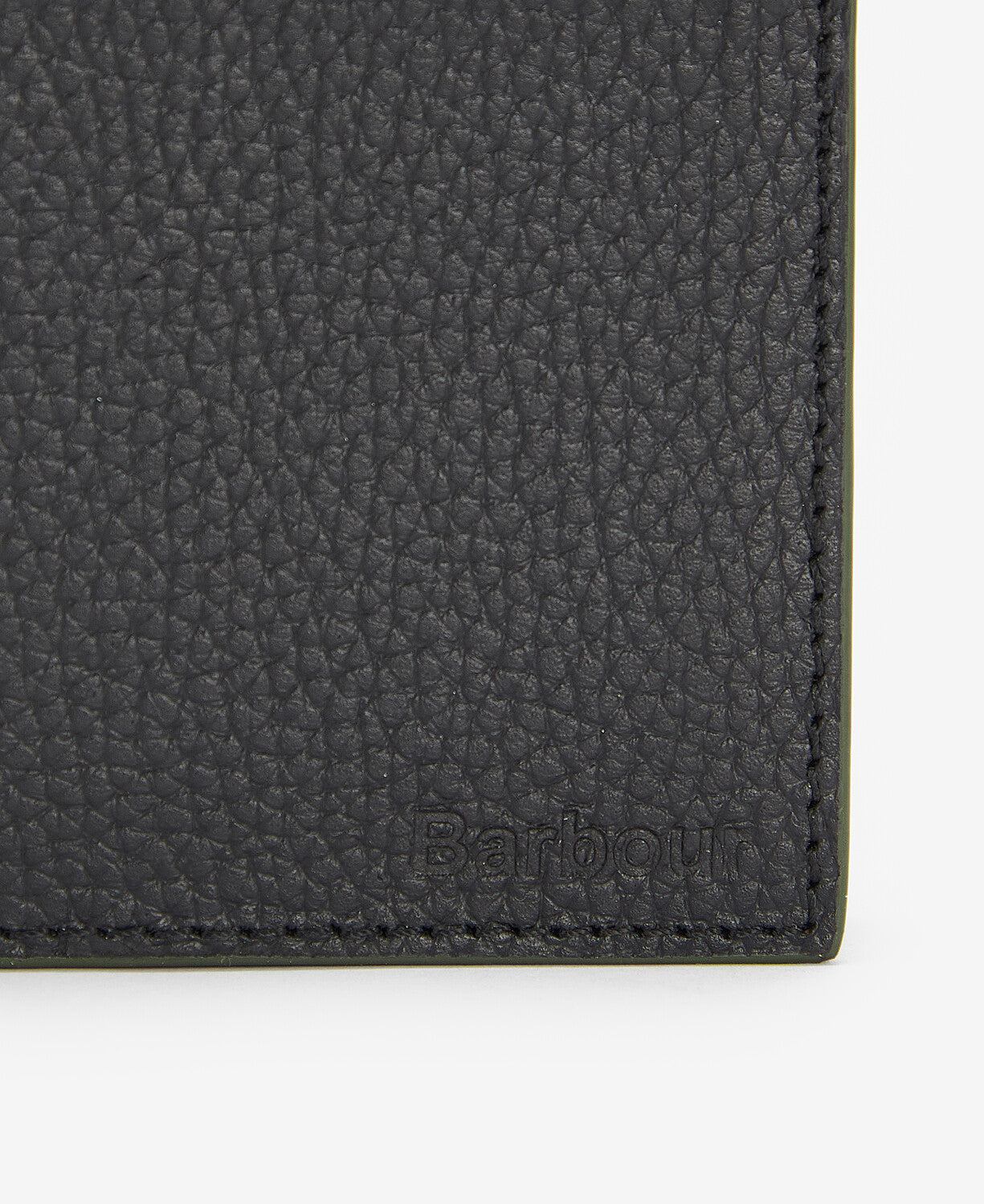 Barbour Grain Leather Billfold Wallet