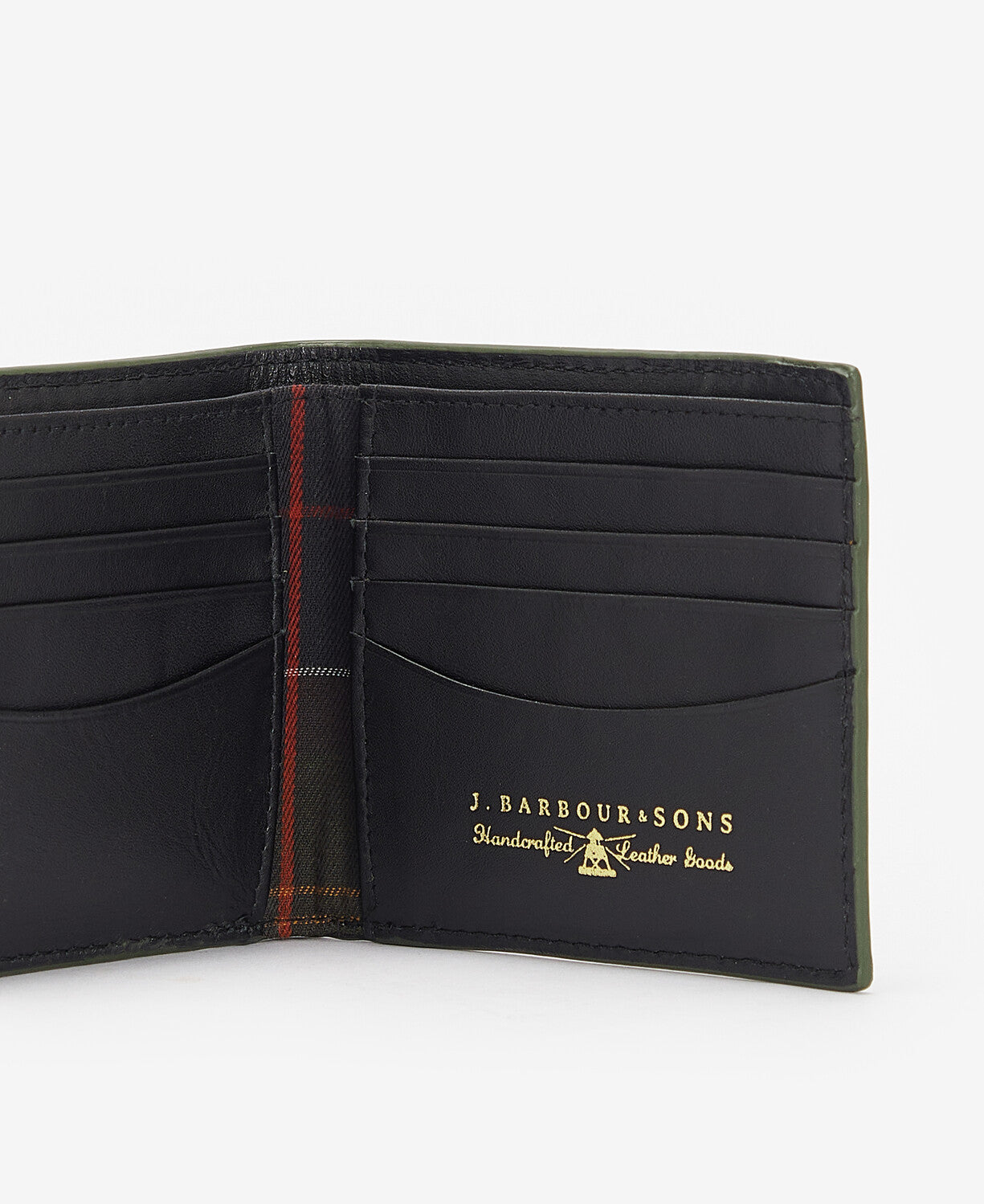 Barbour Grain Leather Billfold Wallet