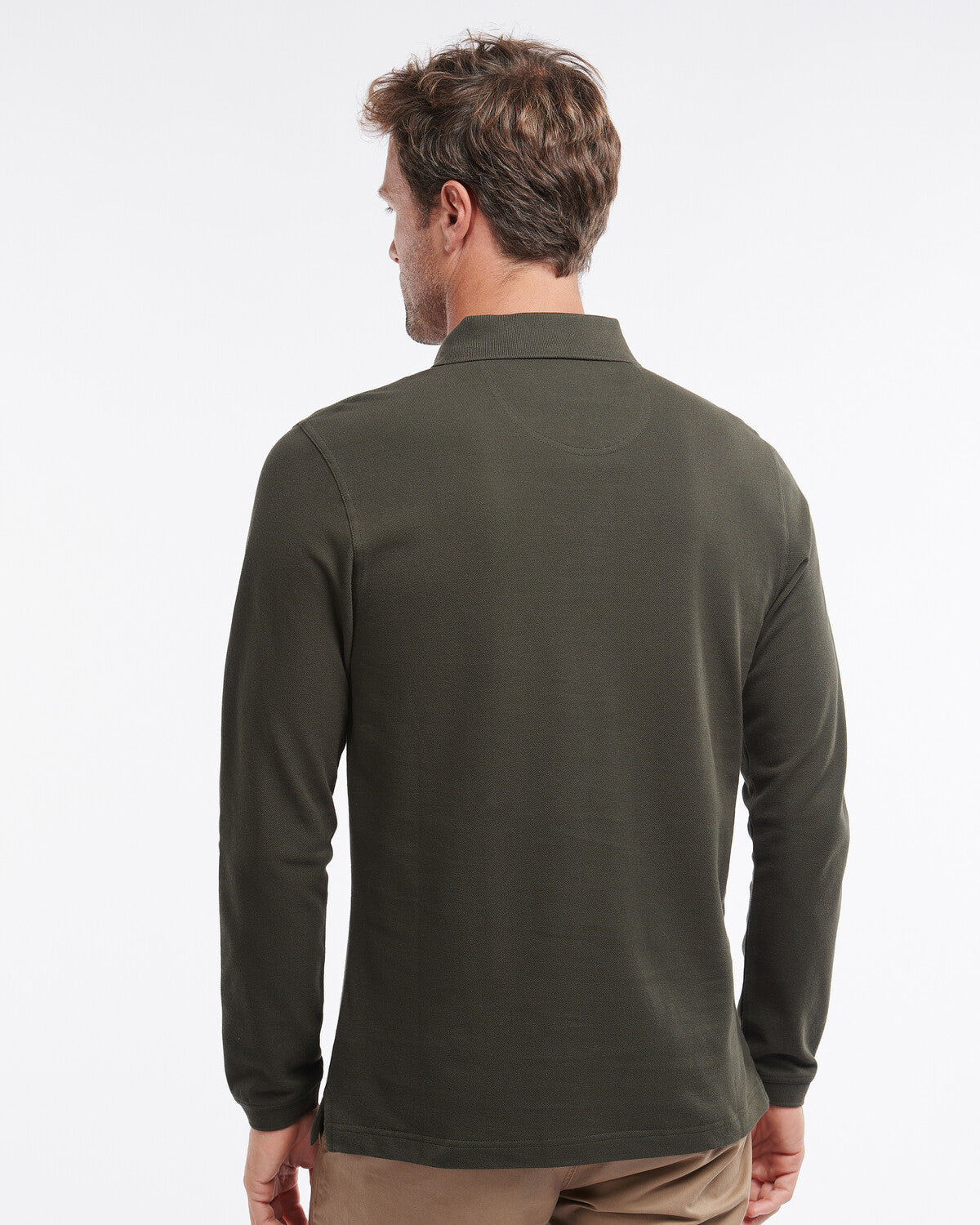 Barbour Long-Sleeved Sports Polo