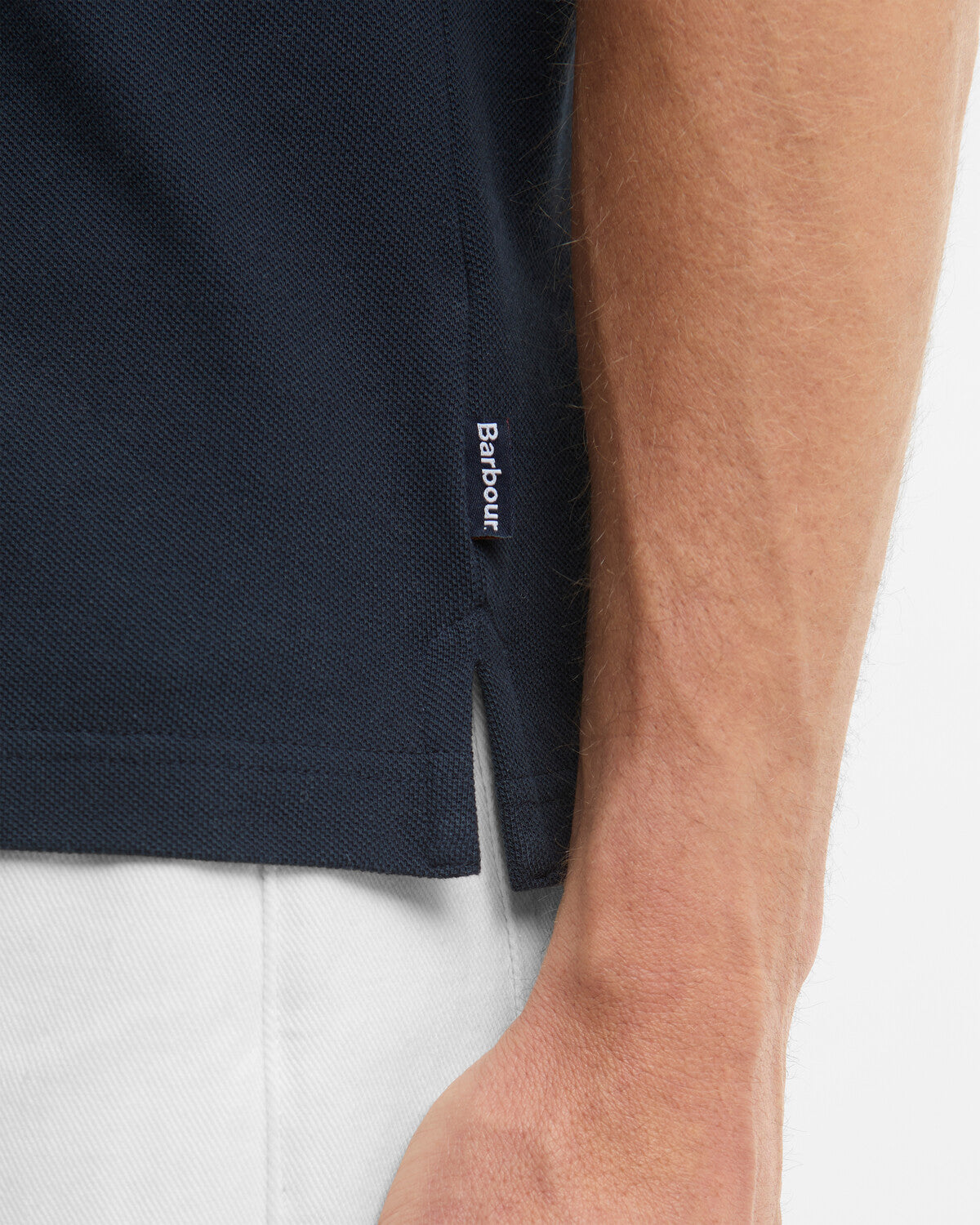 Barbour Lunan Tartan Trimmed Tailored Polo Shirt