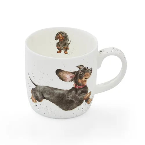 Wrendale That Friday Feeling Dachshund Mug