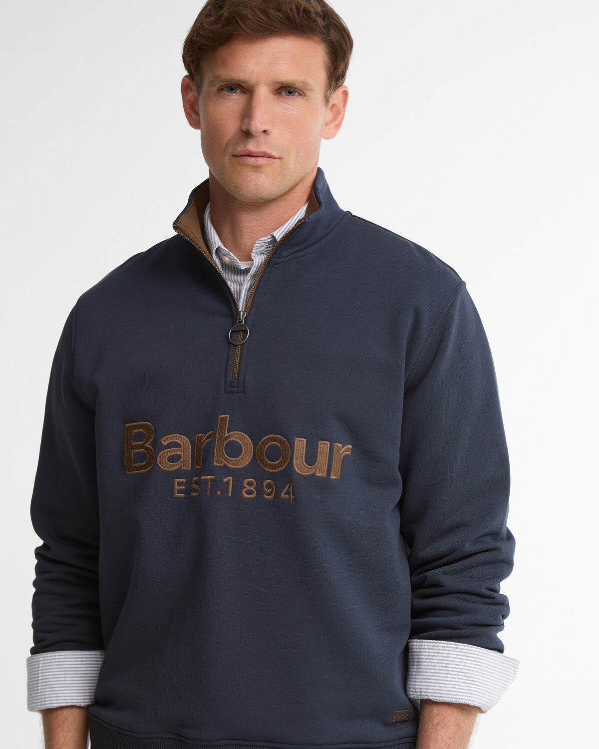 Barbour Fosse Men's Half Zip Sweatshirt