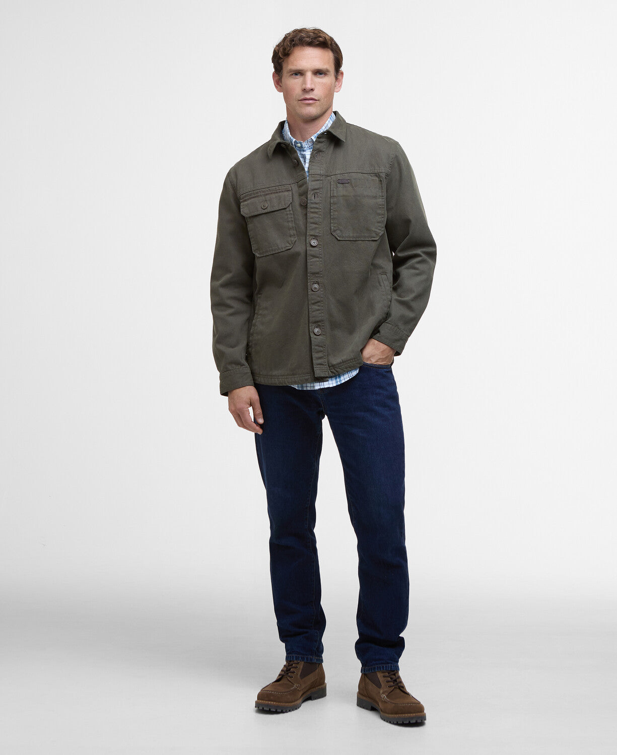 Barbour Lingfield Canvas Overshirt