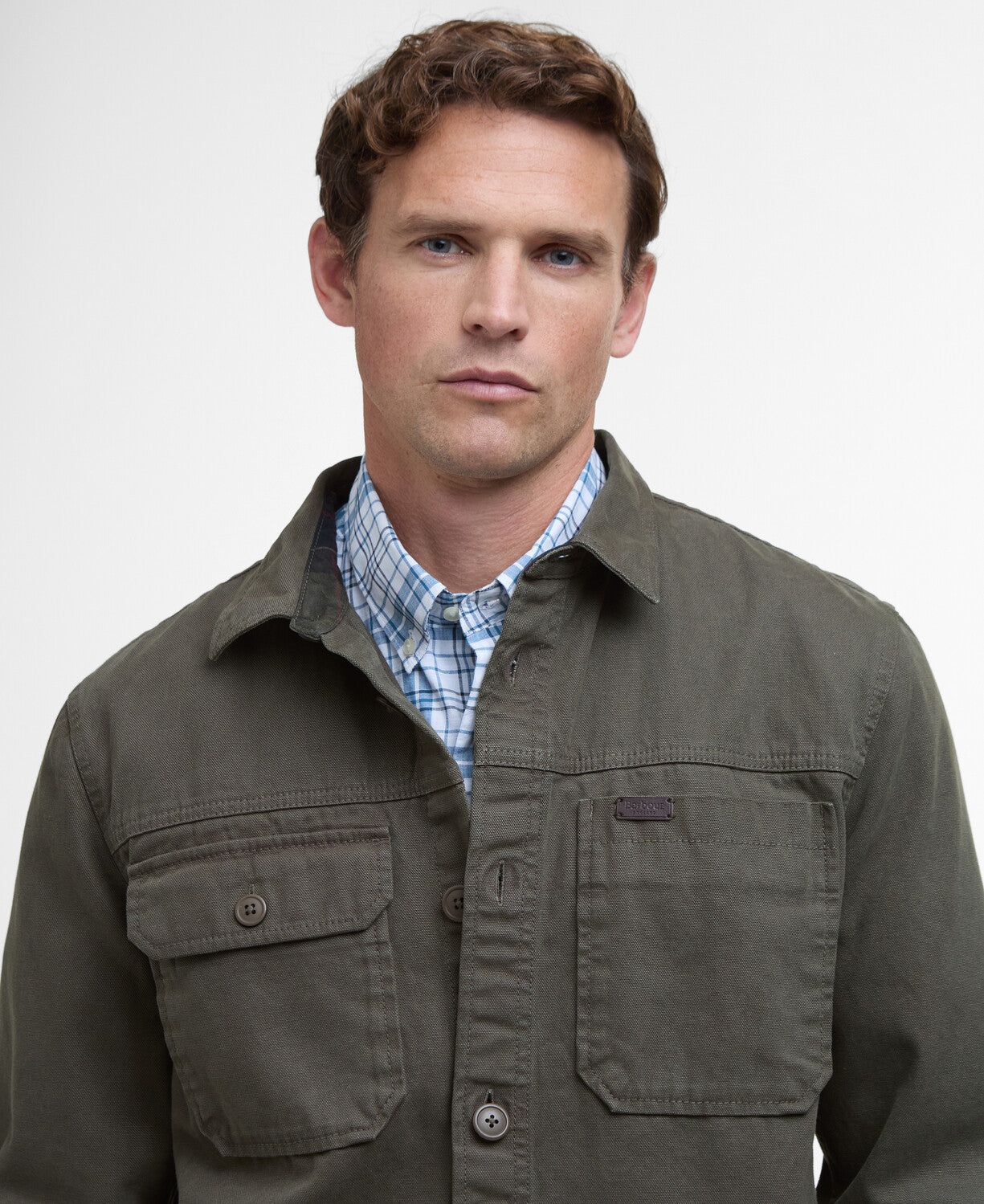 Barbour Lingfield Canvas Overshirt