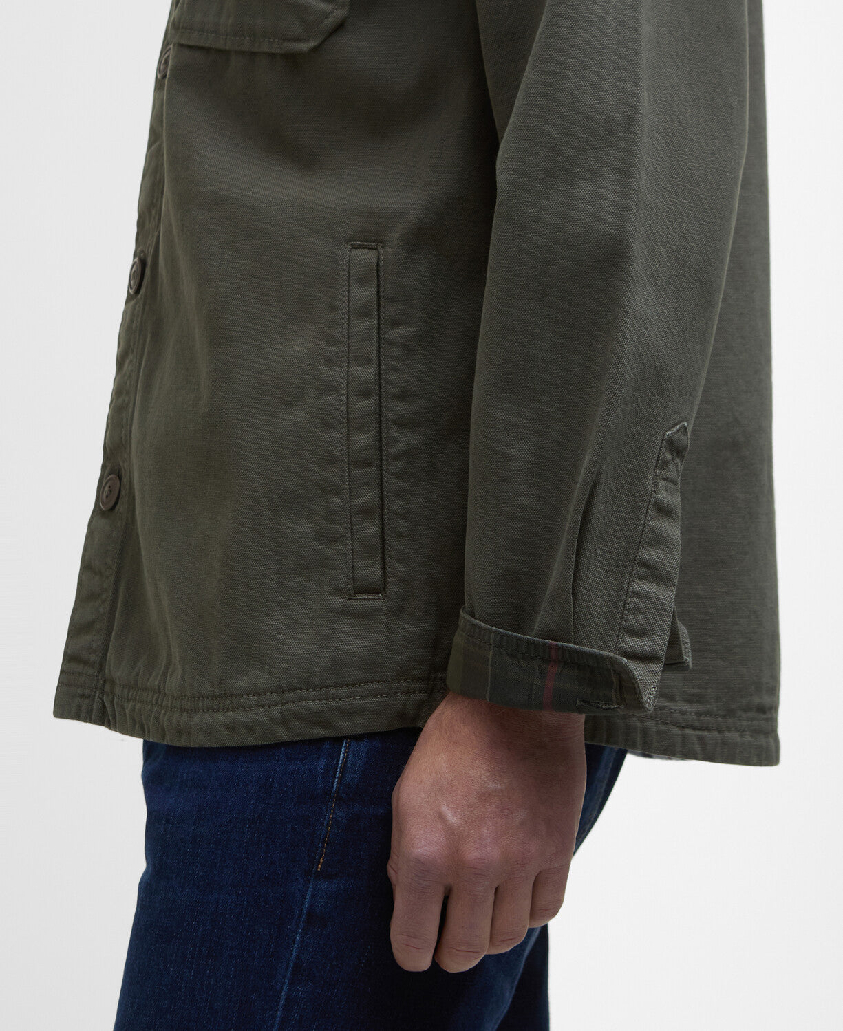 Barbour Lingfield Canvas Overshirt