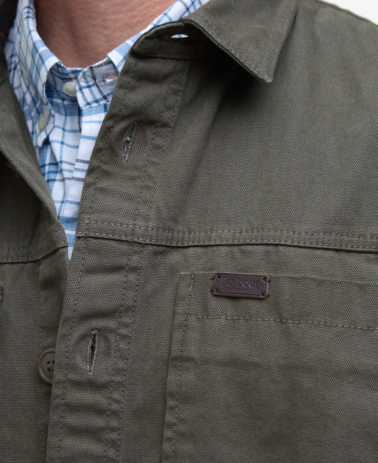 Barbour Lingfield Canvas Overshirt