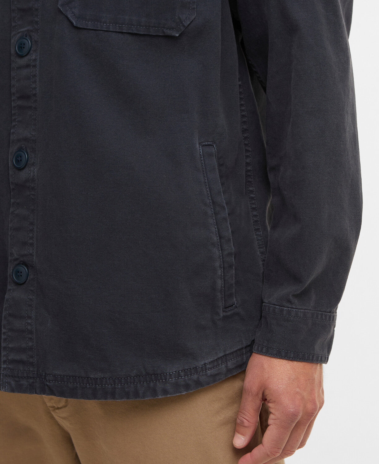 Barbour Lingfield Canvas Overshirt
