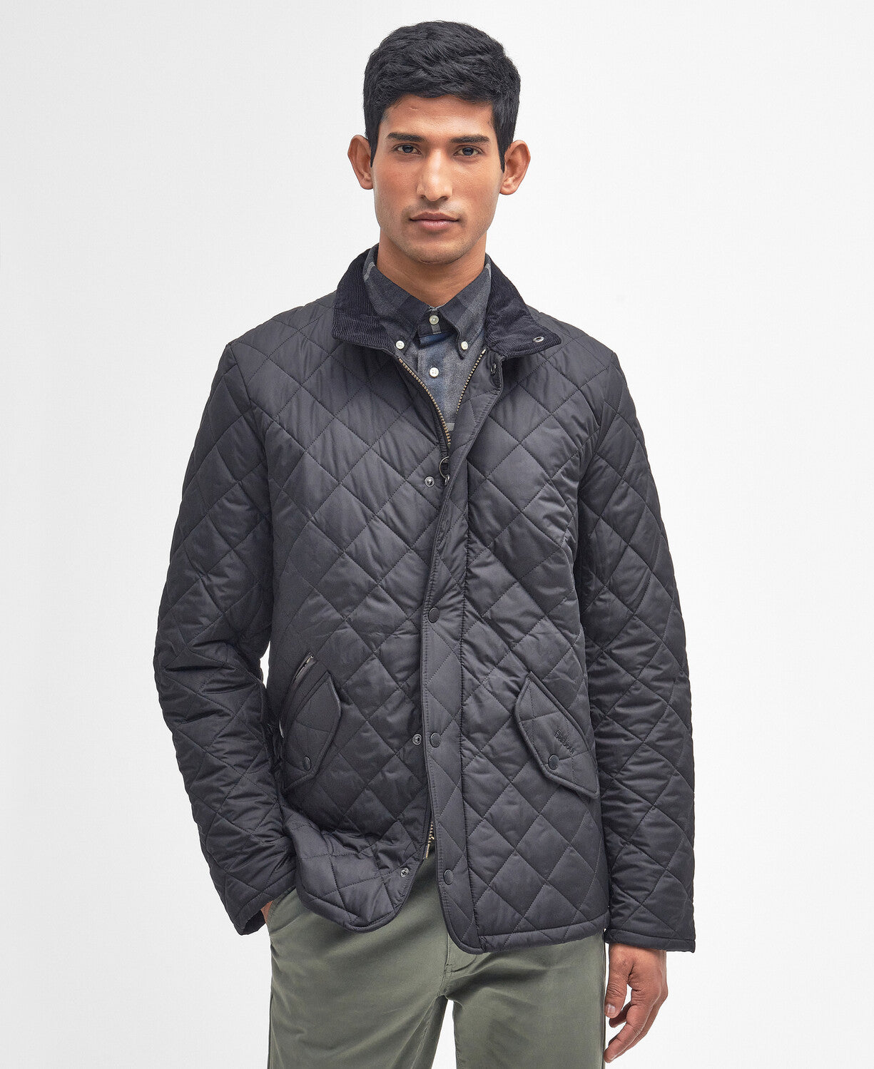 Barbour Chelsea Sportsquilt Jacket - Black