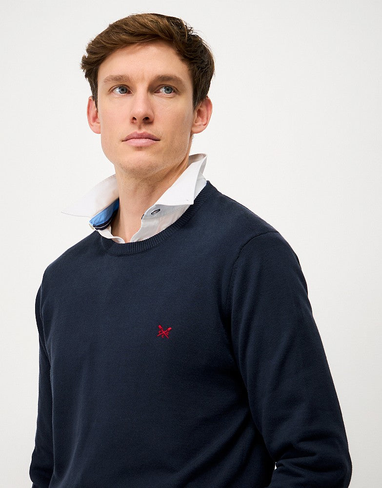 Crew Clothing Organic Cotton Crew Neck Jumper