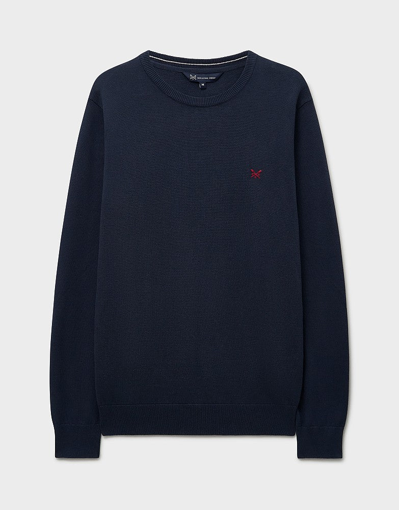 Crew Clothing Organic Cotton Crew Neck Jumper