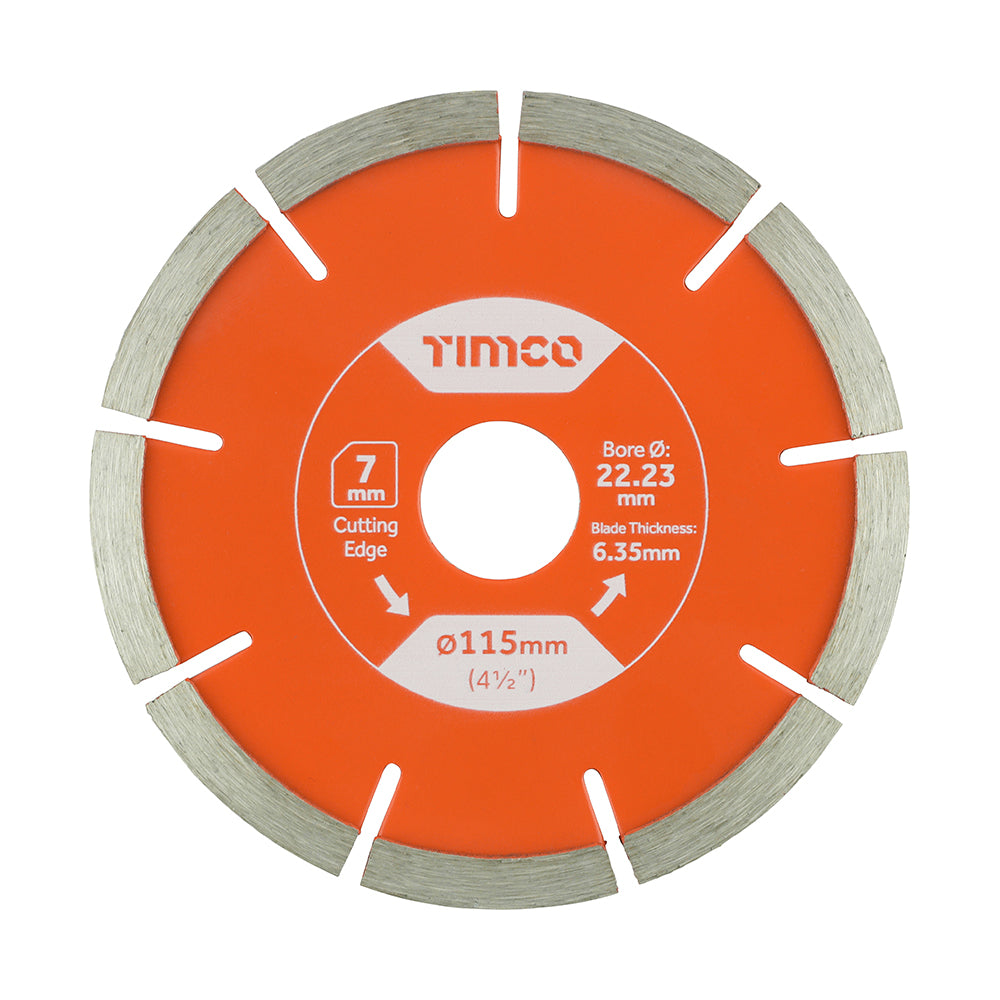 TIMCO Mortar Raking Diamond Blade - Segmented