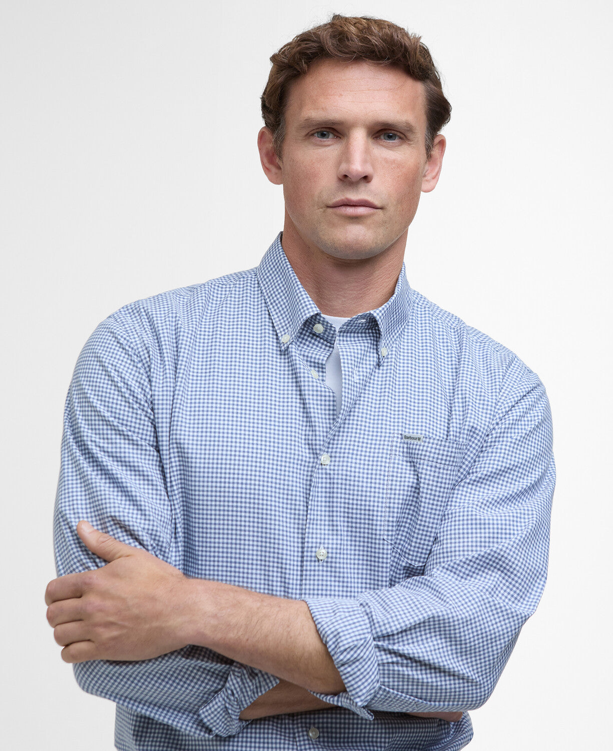 Barbour Finwell Gingham Tailored Fit Shirt