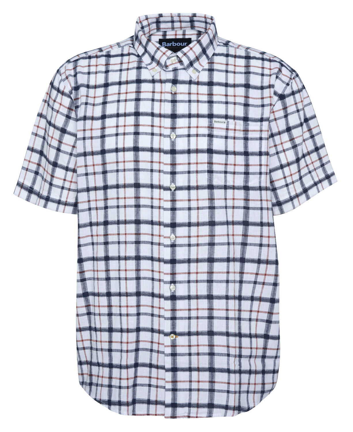Barbour Glover Short Sleeve Linen Blend Shirt