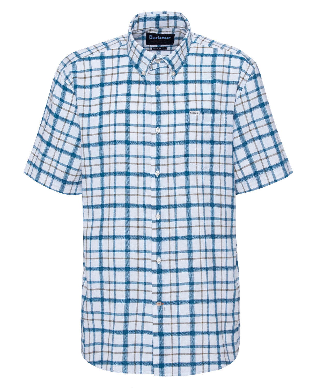 Barbour Glover Short Sleeve Linen Blend Shirt