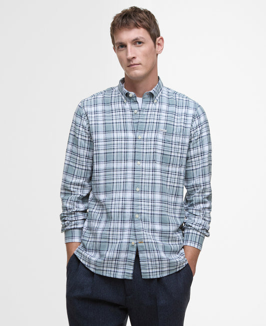 Barbour Bridport Linen Tailored Long-Sleeved Shirt