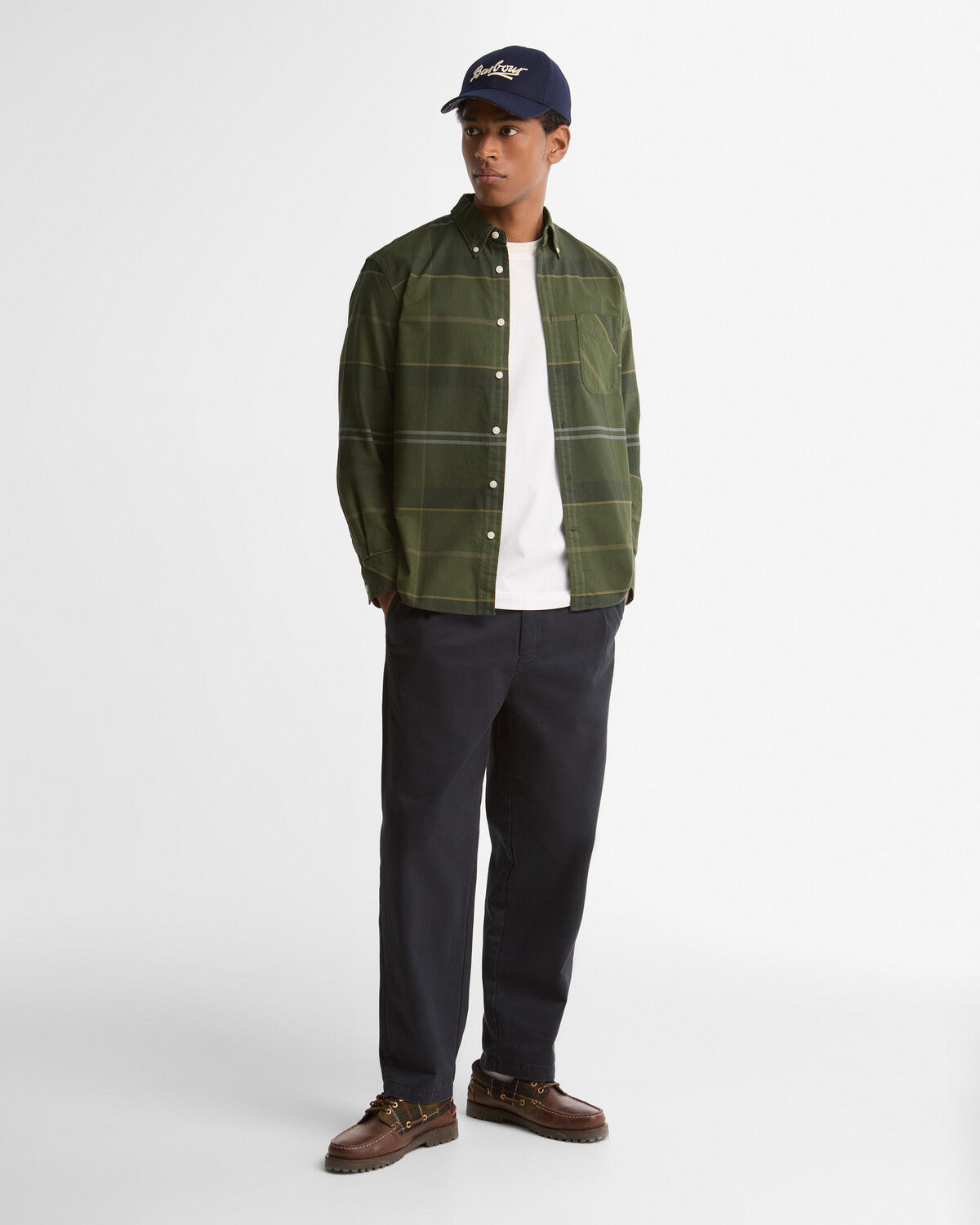 Barbour Mineral Tartan Dunoon Authentic-Fit Shirt