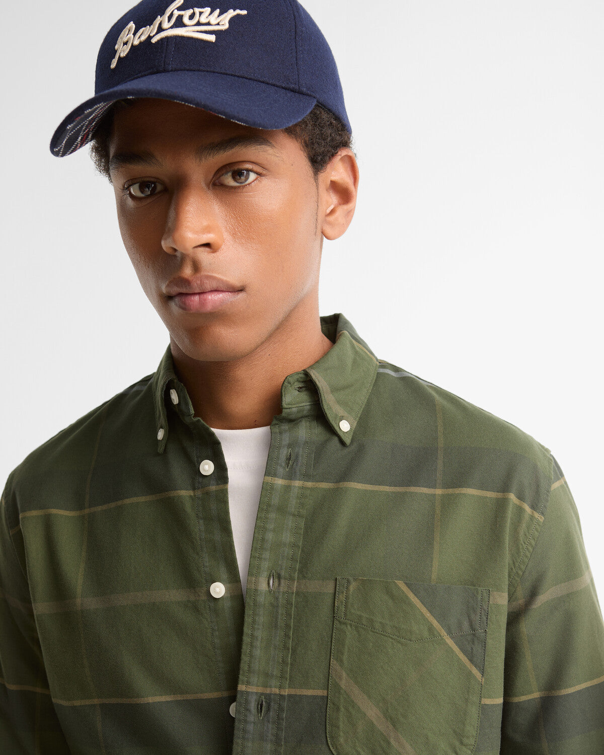 Barbour Mineral Tartan Dunoon Authentic-Fit Shirt