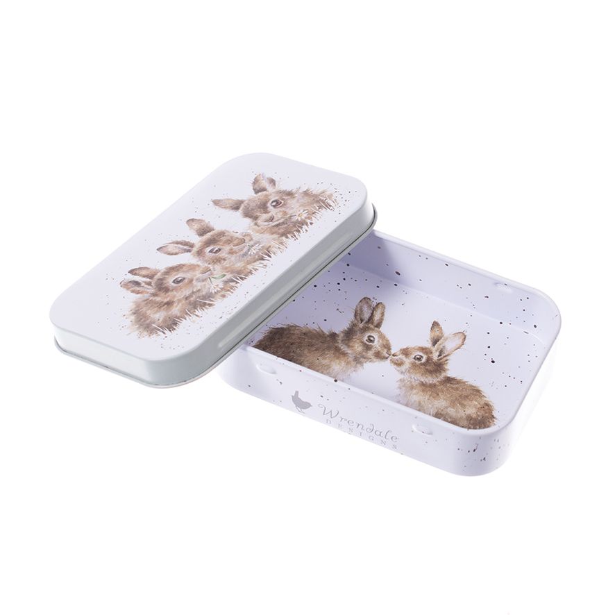 Wrendale Daisy Chain Rabbit Mini Gift Tin