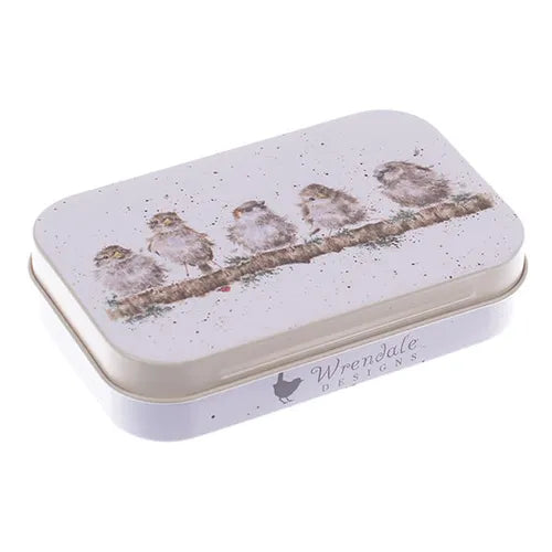 Wrendale Chirpy Chaps Sparrow Mini Gift Tin