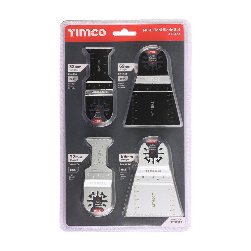 TIMCO Multi Tool Cutter Set 4PCE