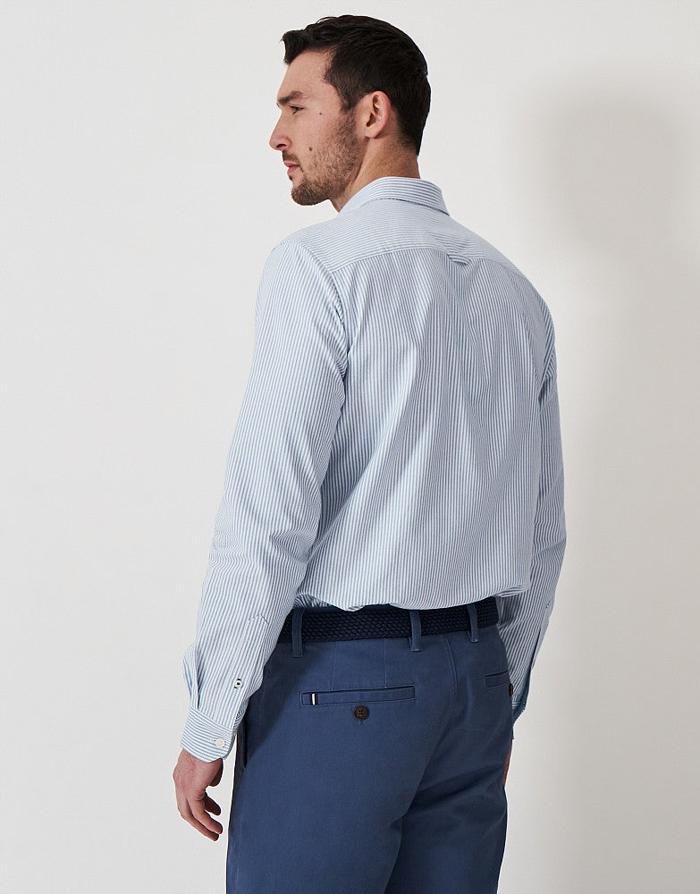 Crew Clothing Slim Fit Oxford Stripe Shirt