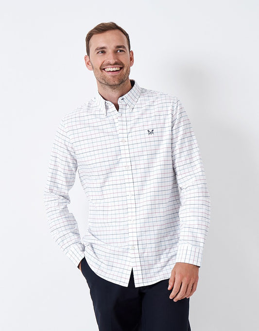 Crew Clothing Millom Check Slim Fit Shirt