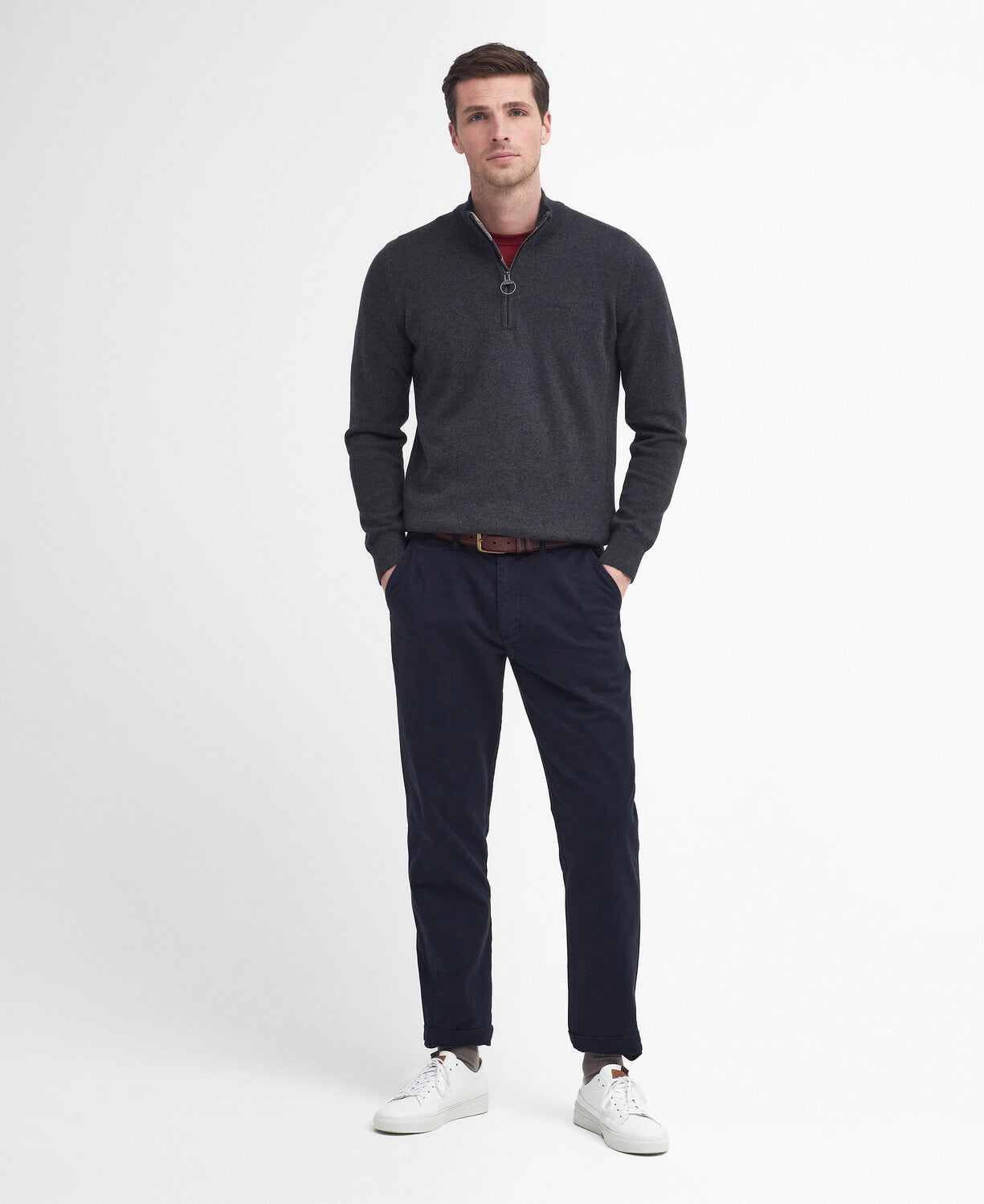 Barbour Washed Stretch Tailored Trousers