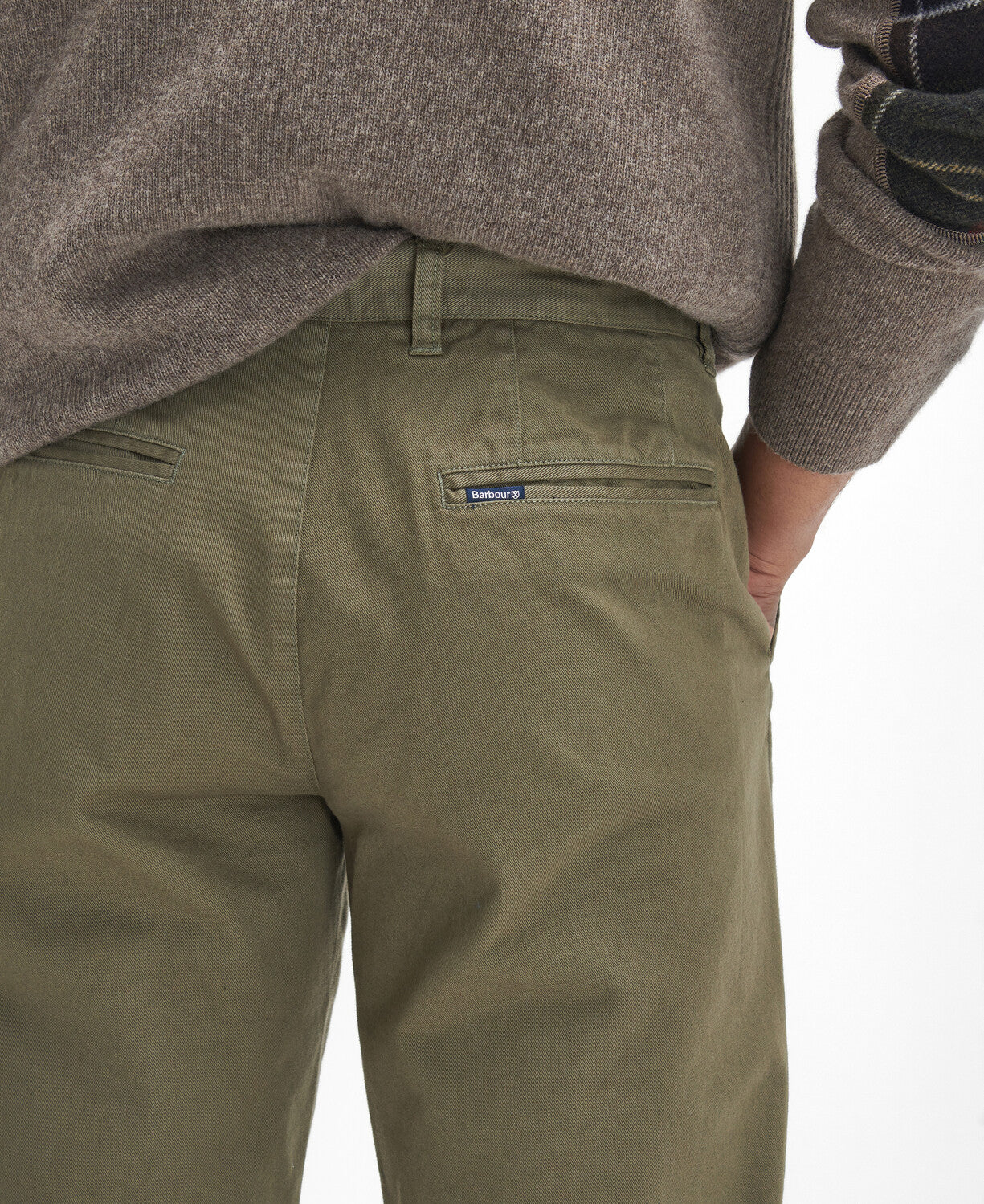 Barbour Washed Stretch Tailored Trousers