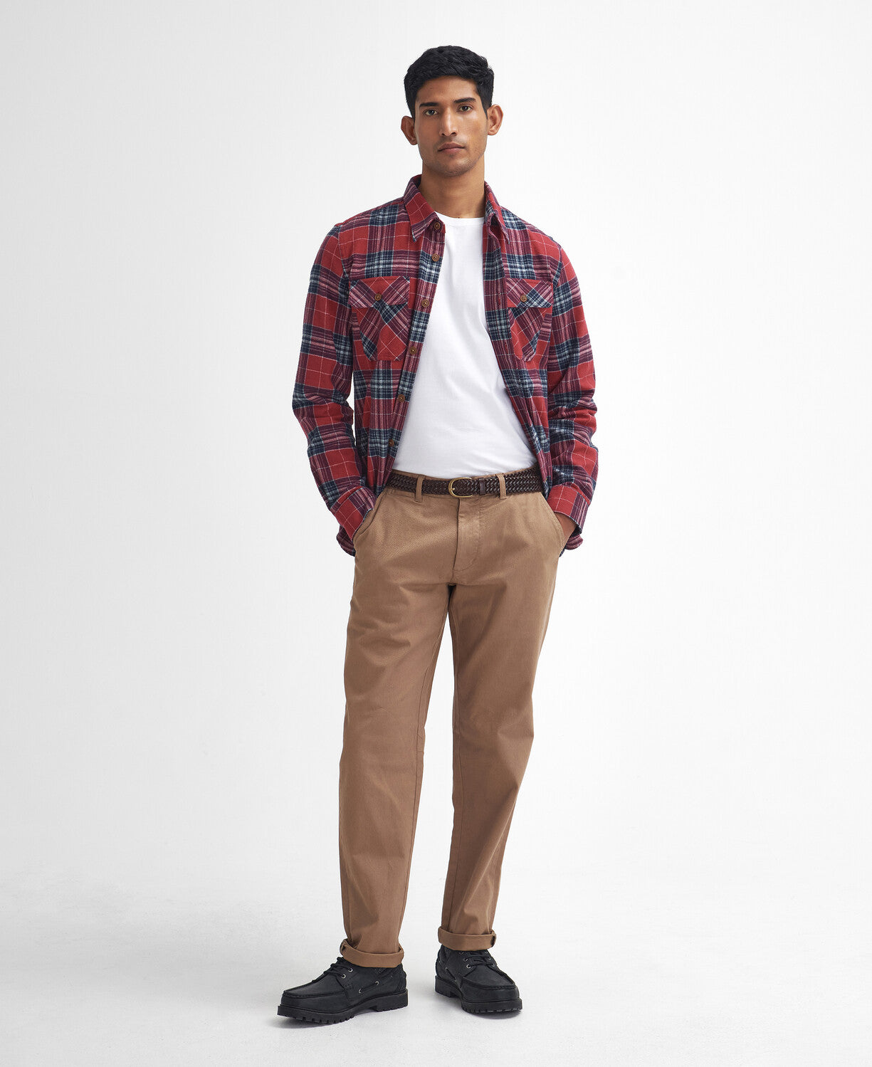 Barbour Washed Stretch Tailored Trousers