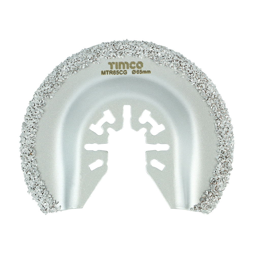 Multi-Tool Blade - Radial Grit - For Tiles 65mm