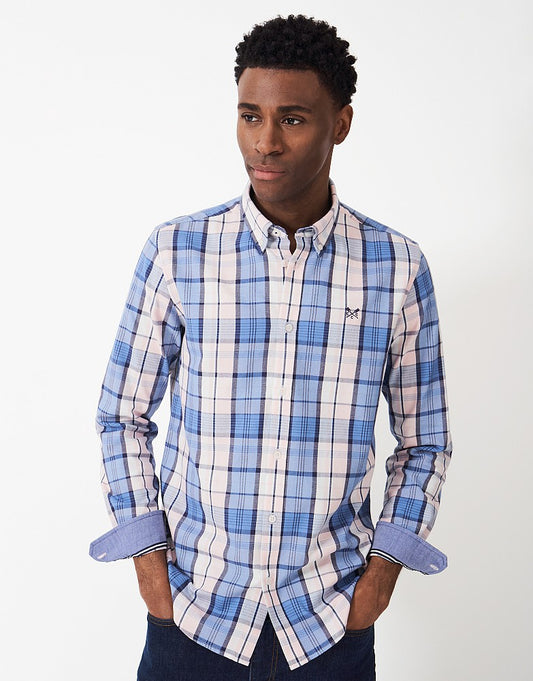 Crew Clothing Marshall Brushed Check Slim Fit Shirt
