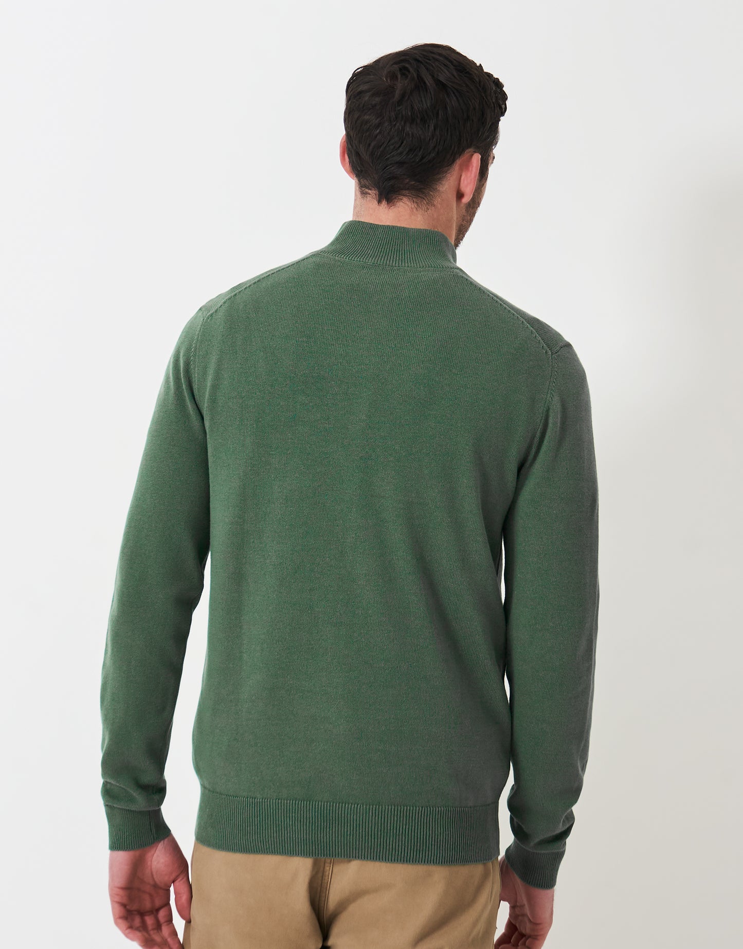 Crew Clothing Organic Classic Half Zip Jumper
