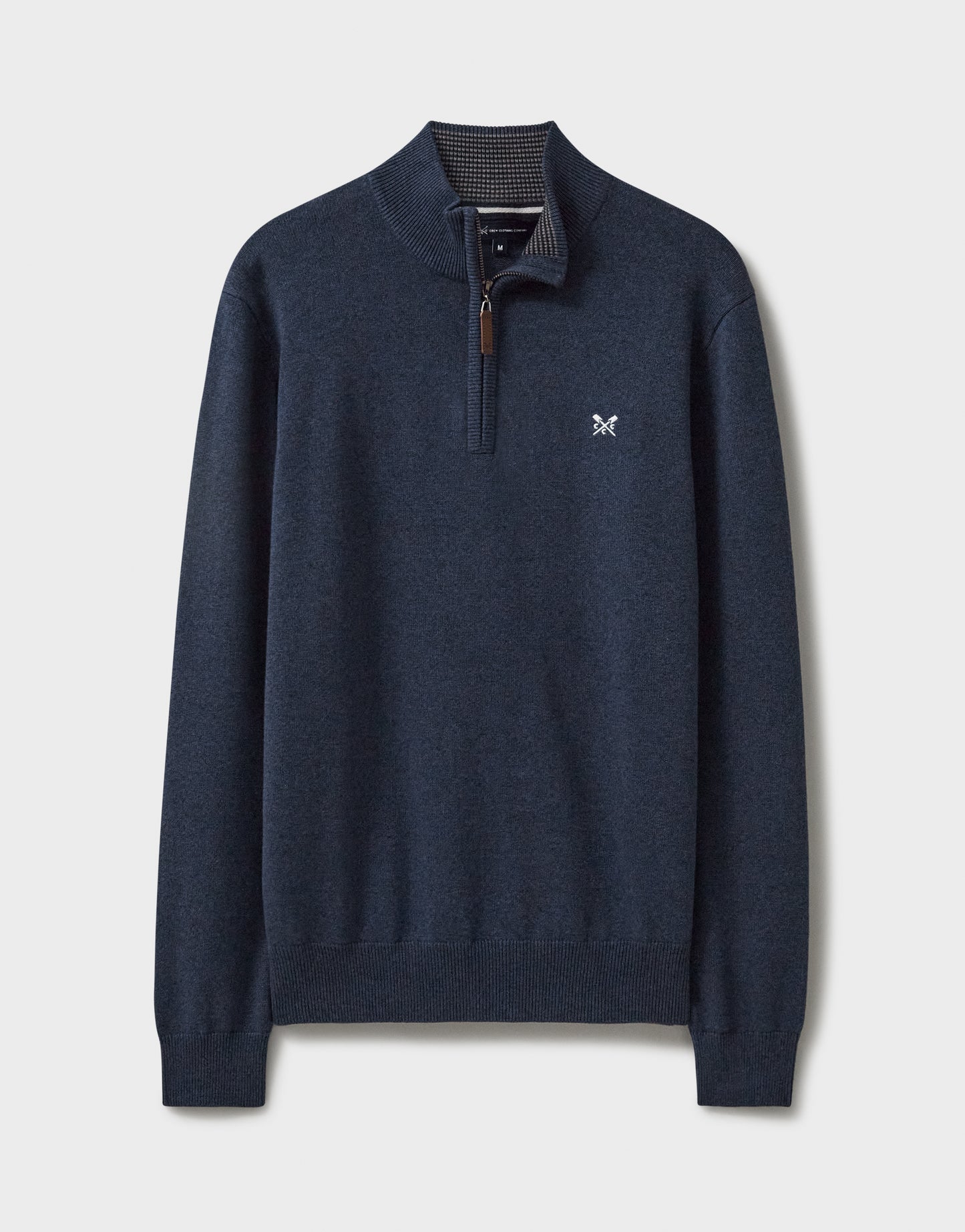 Crew Clothing Organic Classic Half Zip Jumper