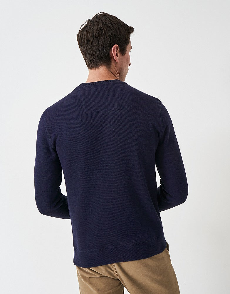 Crew Clothing French Rib Crew Neck Sweatshirt