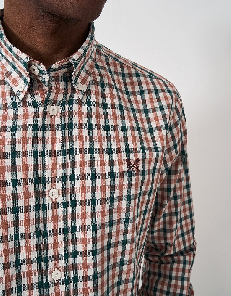 Crew Clothing Tattersall Check Twill Shirt