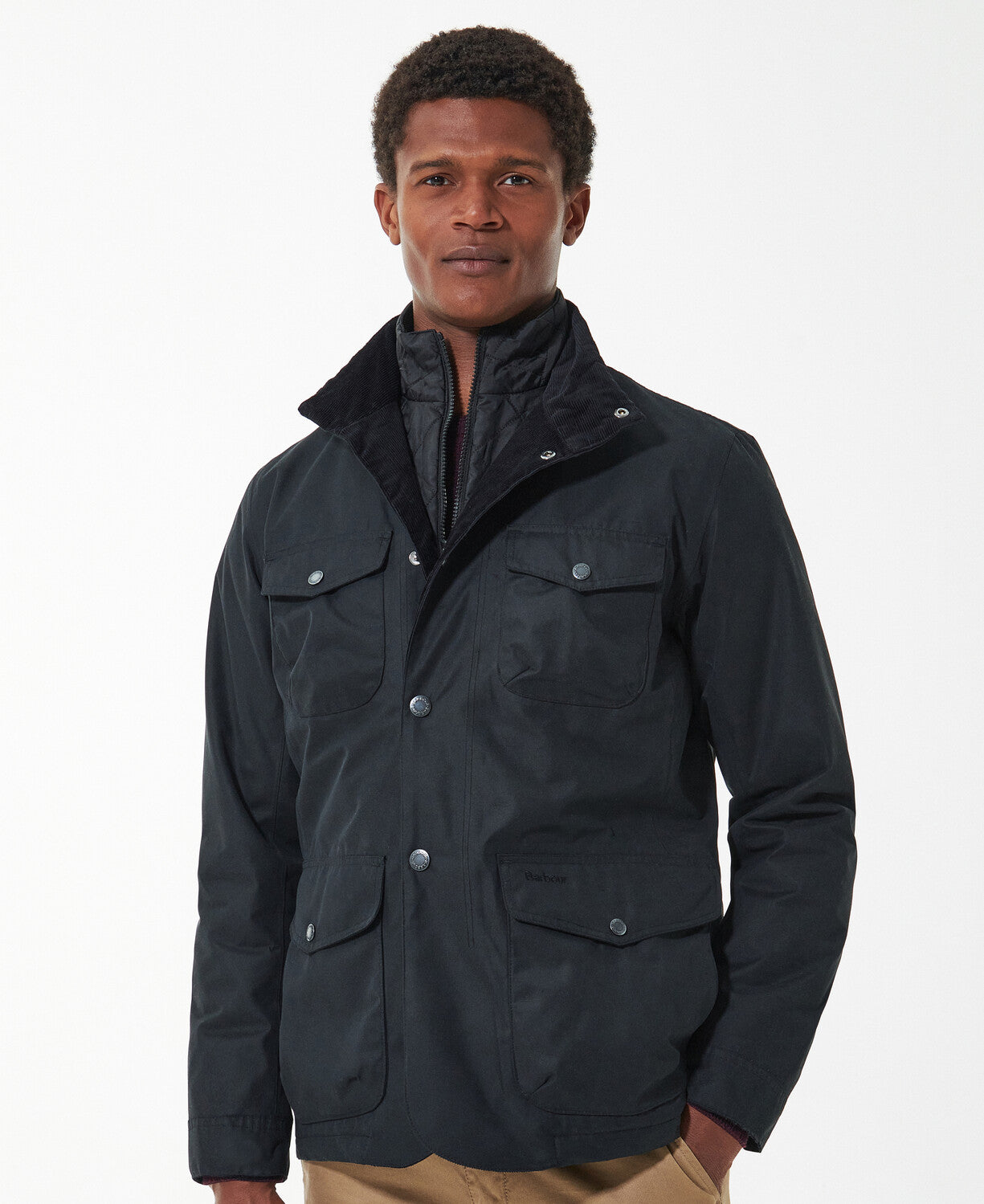 Barbour Ogston Waterproof Jacket - Black