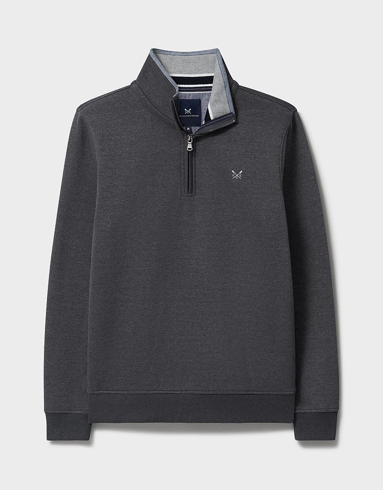 Crew Clothing Classic Half Zip Sweatshirt