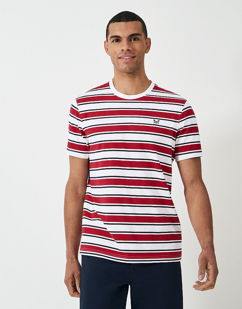 Crew Clothing Gabriel Stripe T-Shirt