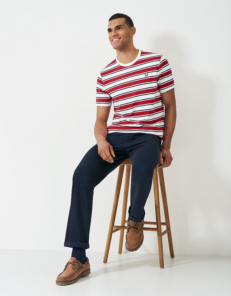 Crew Clothing Gabriel Stripe T-Shirt
