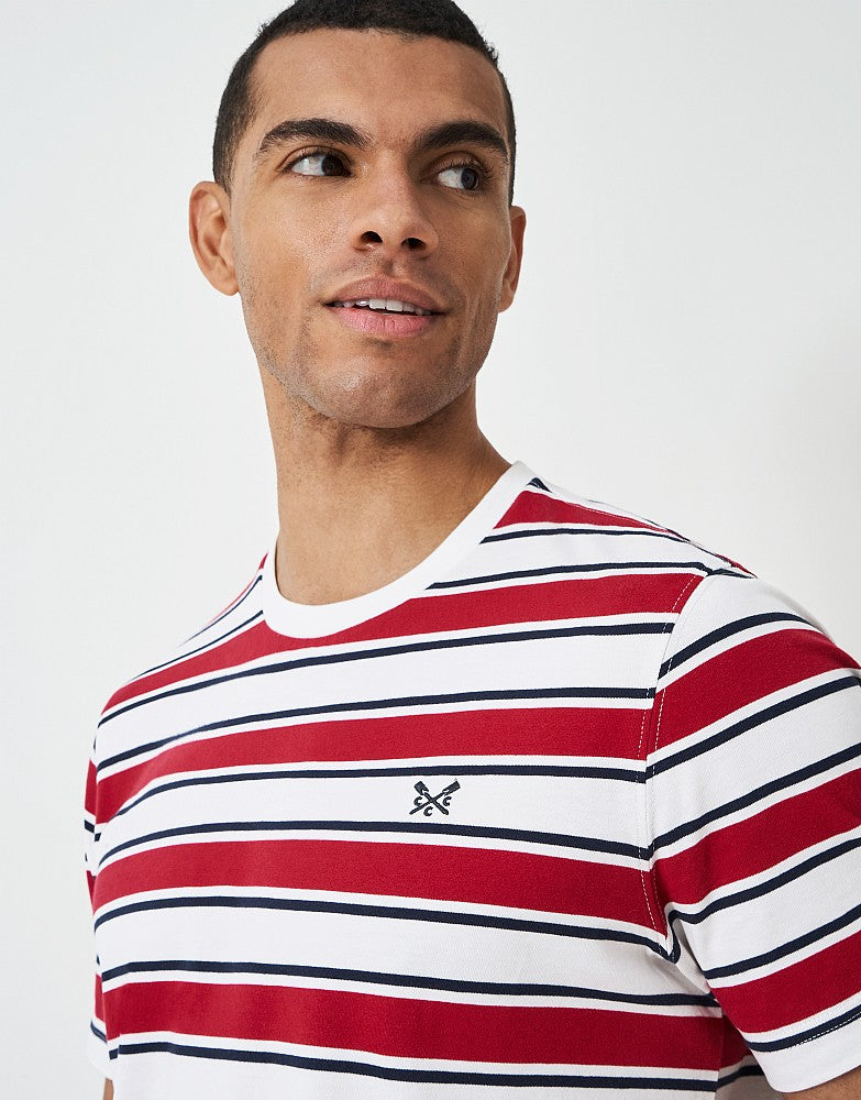 Crew Clothing Gabriel Stripe T-Shirt