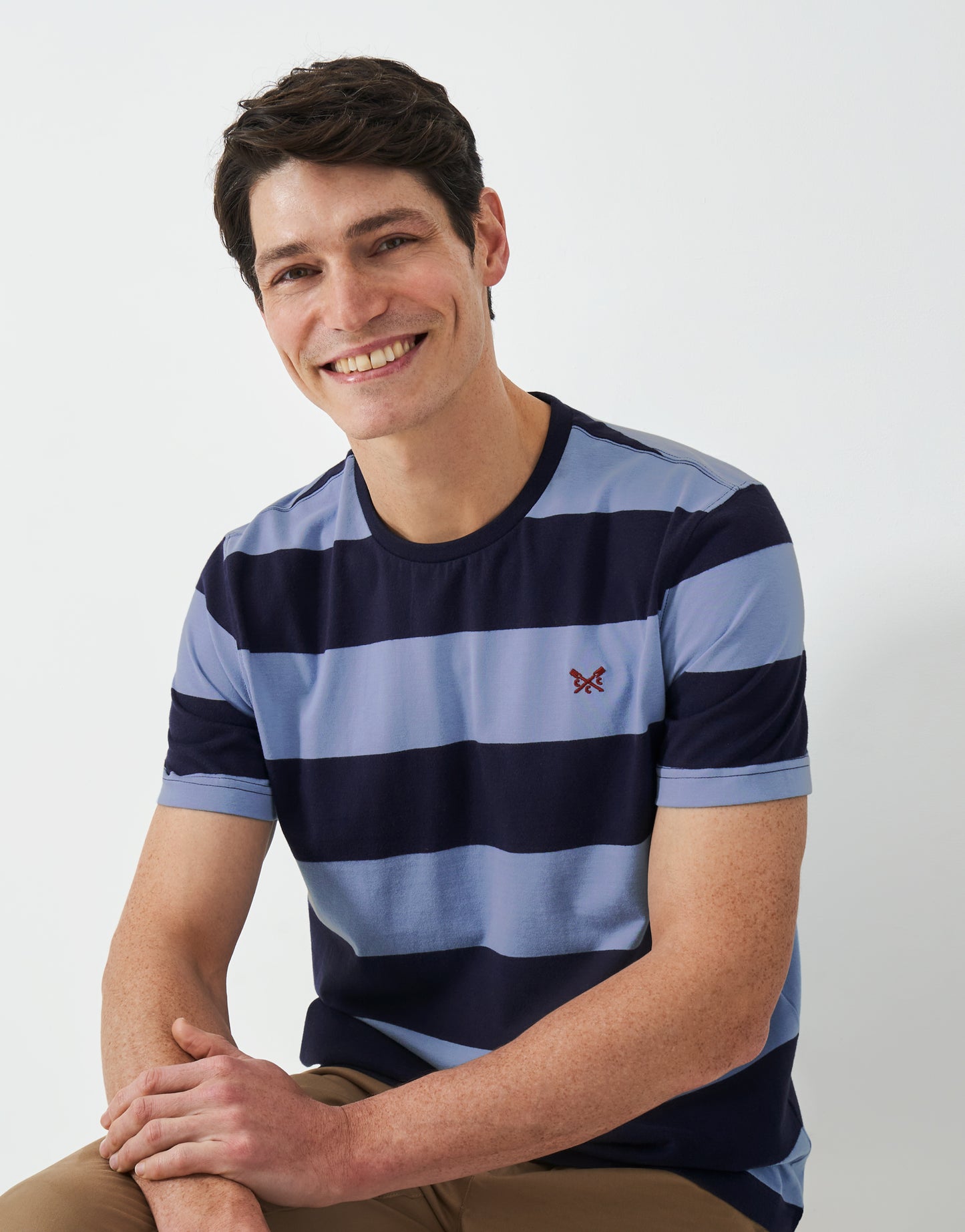 Crew Clothing Newton Stripe T-Shirt